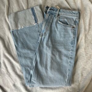 Abercrombie & Fitch Sky Blue High Rise Jeans